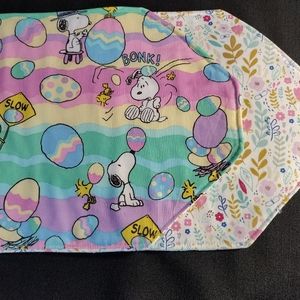 Handmade Peanuts Snoopy Easter Table Runner